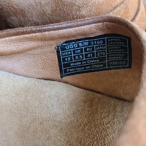 UGG Alvina Slip on Beige Suede Jute Wedge Mule Slides size 10 - Picture 8 of 13